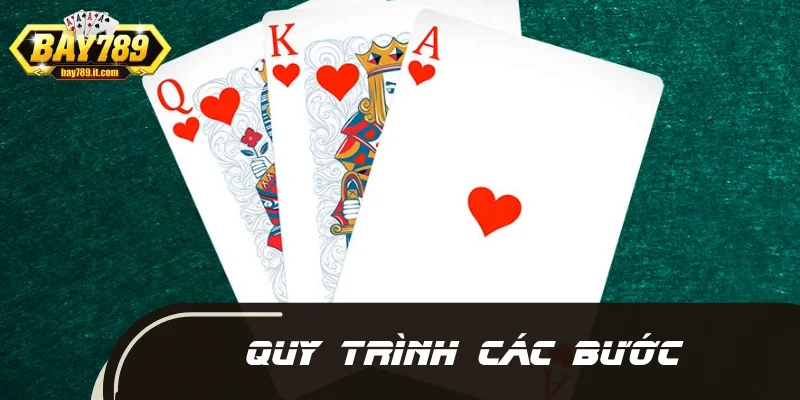 Tham gia cược Tiến lên miền Nam gồm bước nào?