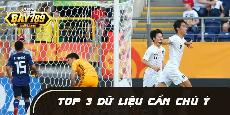 3 dữ liệu cực quan trọng khi soi kèo Nhật Bản vs Hàn Quốc